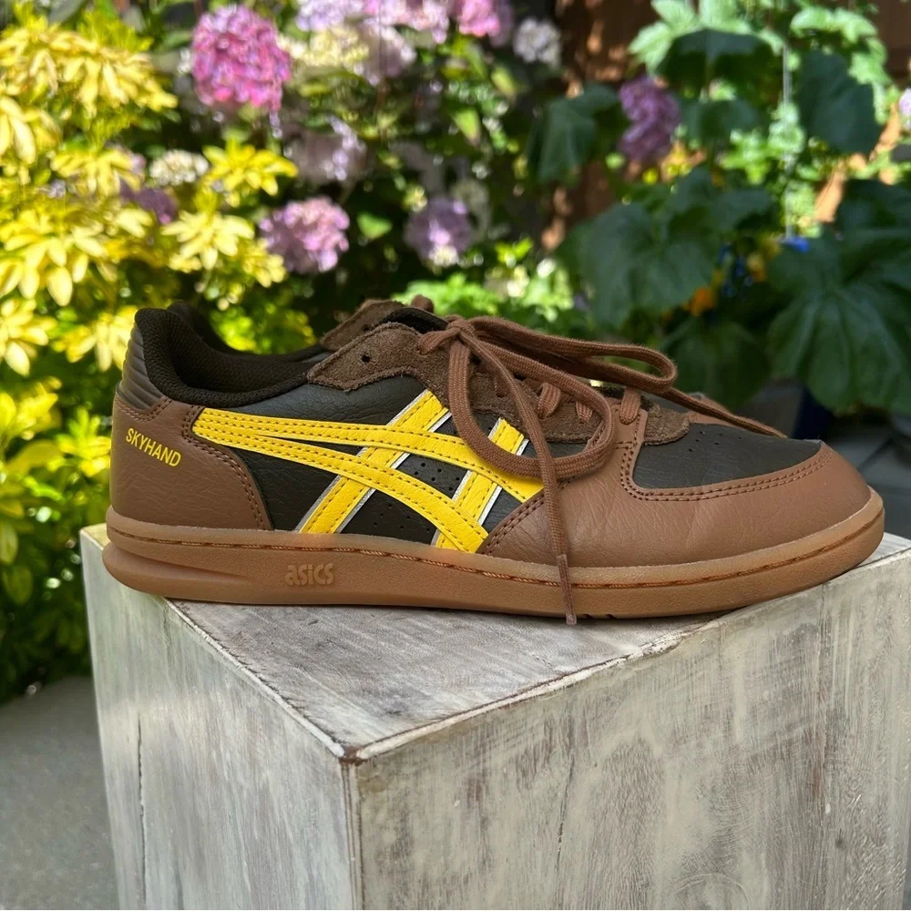 Onitsuka SKYHAND OG‎ Sneaker Black Coffee/Tai Chi Yellow